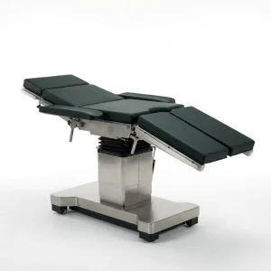 Manual Hydraulic Operating Table Stainless Steel Surgical Bed with 1 Year Warranty Online Technical Support for Clinic Hospital