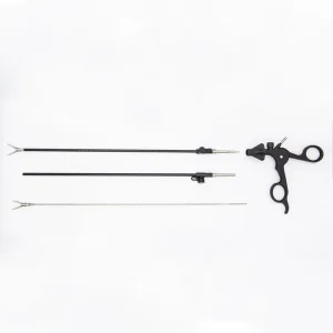 Manual Laparoscopic Grasper Surgical Instrument Set 5mm & 10mm Clamp Type Scissor