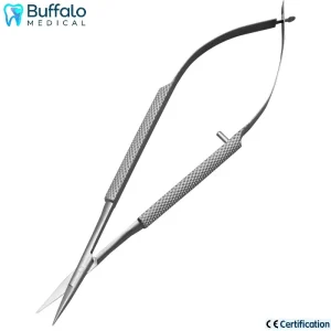 Manual Micro Scissors Needle Holder Straight TC Forceps Set Stainless Steel Surgical Instruments Kit