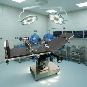 Manual Side Operated Surgical Table Operating Bed for Orthopedic Gynecology Surgery Hospital Equipment CE Certified