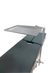 Manual Single Side Instrument Panel Pallet for Hospital Operating Table Accessories
