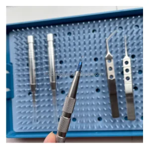 Manufacturer Sapphire Blade Hair Transplant Kit Stainless Steel Hair Transplant Surgical Instruments for Hair Implant