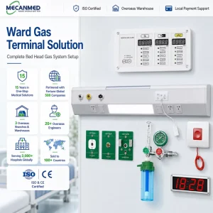 Mecanmed Guangzhou Medical Device Supplier Medical Gas Alarm and Ward Terminal Setup for Hospital Project