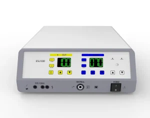 Medical 100W Electrosurgical Unit Veterinary Surgical Equipment ESU Device Electrosurgery Skin Cautery Machine