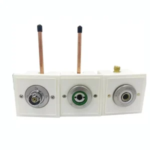 Medical Brass Oxygen Flowmeter 0 15 LPM with DIN Germany Socket for Oxygen Respiratory Germany Outlet Ohmeda Outlet