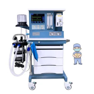 Medical CE Veterinary Anesthesia Machine for Animal Surgery Use Pneumatic Driven with O2 N2O Gas High Quality