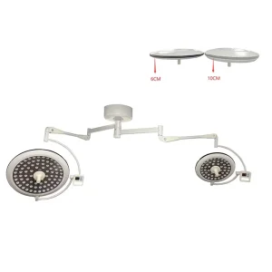 Medical Ceiling Type Double Arm Operation Lighting 700 500 Cialitica Lamp for Surgery