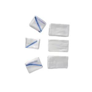 Medical Consumable Gauze Swab Abdominal Pads Absorbent Surgical Sterile Gauze Lap Sponge with Blue Cotton Loop