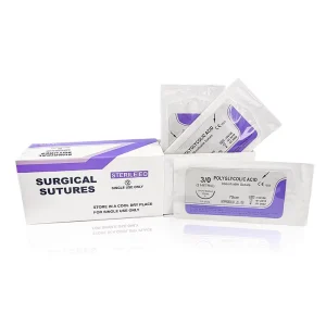 Medical Consumables Absorbable Surgical Sutures Kit Threads Polyglactin 910(PGLA910) Sutures