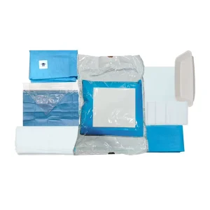 Medical Consumables CE ISO Certificate Sterile Disposable Surgical Drapes Universal Surgery Laparotomy Drape Kit Pack