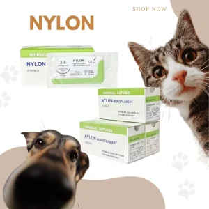 Medical Consumables PDO Suture Needles Veterinary Diagnostic Equipment PetCare Suture
