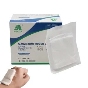 Medical Consumables Suppliers Sterile Gauze Swab and Sponge CE Certified Class I Dressing Materials