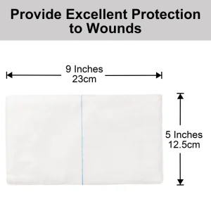 Medical Consumables Surgical Sterile Gauze Sponge Individually Wrapped Abdominal Pads First Aid ABD Pads Absorbent Thick