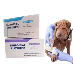 Medical Consumables Veterinary Products Factory Surgical Suture Silk Suture Catgut Suture
