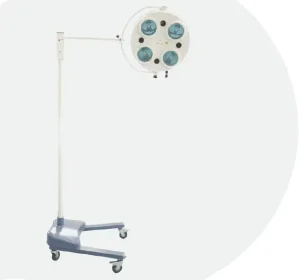 Medical Device Portable Halogen Operation and Examination Floor Lamp for ENT Surgical Instruments