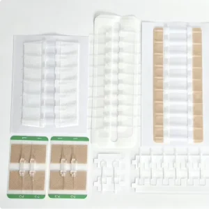 Medical Device Self Adhesive Wound Closure Zipper Transparent Dressing Skin Closure Strip Bandage Wound Plaster