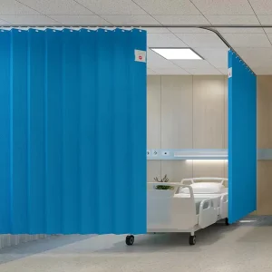 Medical Disposable Non-Woven Blackout Flame Retardant Insulated Translucent All-Season Cubicle Curtains for Hospital