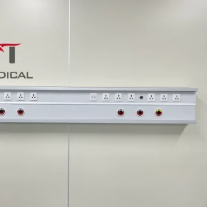 Medical Equipment Gas Bed Head Unit Customized for Hospital Bedside Equipment