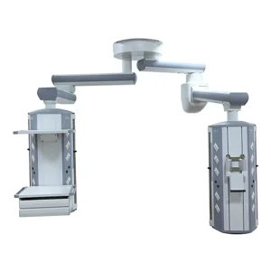 Medical Gas System Combination ICU Room Double Arm Ceiling Bridge Hospital Operating Pendant