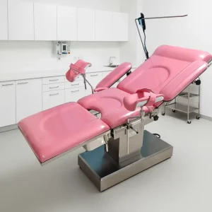 Medical Grade CE Certified Class II Electric Gynecological Surgical Table Adjustable Leg Plates High Load Capacity