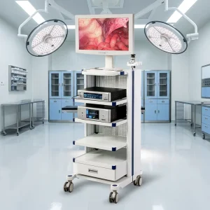 Medical Grade IPX7 Waterproof Full HD Endoscope Camera System for Hospital Operating Room Use with Instrument Base
