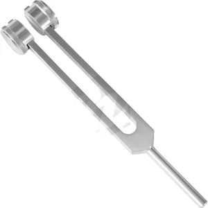 Medical Grade Stainless Steel Sensory Tuning Fork Activator C 128 Hz Frequency Manual for Sound Healing Therapy Non Magnetic