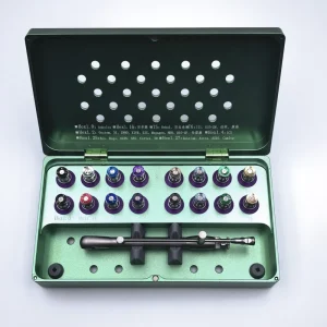 Medical Grade Stainless Steel Universal Implant Restoration Tool Screw Driver Kit for Clinic Dentist Use