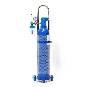 Medical High Pressure Large Capacity Oxygen Cylinder Bottle 150Bar 200Bar 10L O2 Gas Cylinder with Valves for Hospital