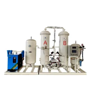 Medical Industrial Cryogenic Nitrogen Oxygen Generator 10nm3 80nm3 VPSA 95% Purity Automatic Core Motor Gear