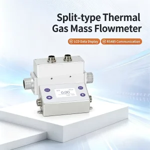 Medical Industrial Oxygen Flow Meter Split Type Thermal Mass Flow Controller High Accuracy MEMS Gas Flow Sensor