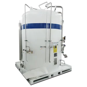 Medical Industry 1000L 16bar Cryogenic Liquid Nitrogen Oxygen Micro Bulk Tank