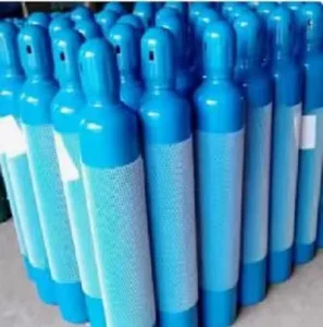 Medical Oxygen CO2 Aluminum Gas Cylinder 15MPa Design Pressure 48kg Weight 1 Year Warranty