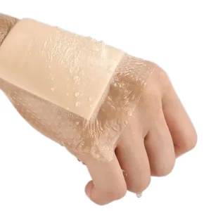 Medical Silicone Foam Dressing Border Adhesive Waterproof High Absorption Sterile Disposable Bandage