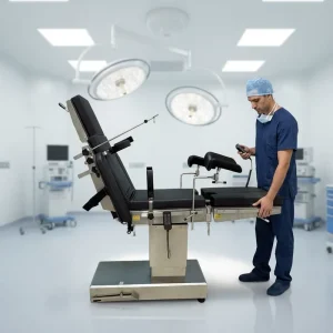 Medical Stainless Steel Comprehensive Operating Table with Adjustable Angle Stable Load bearing and Anti slip Properties