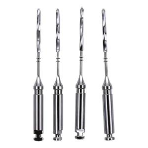 Medical Stainless Steel Titanium Dental Drill CNC Turning Surgical Implant Drill Bit High Precision Oral Surgery Dental Tools