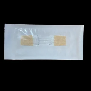 Medical Steri Strips Non Woven Wound Closure Device with Suture Free Irreversible Zipper for Wound Closure