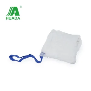 Medical Sterile Non sterile Lap Sponges 100% Cotton Detectable Blue Loop Surgical Laparotomy Swab