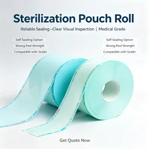 Medical Sterilization Pouch For Packing Surgical Instruments In Hospitals Dental Clinics And Medical Production Factories