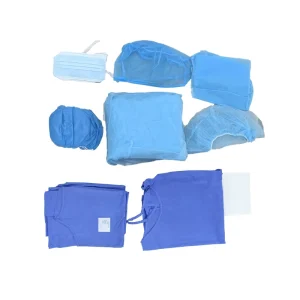 Medical Supplies Custom Sterile Drapes Products Disposable Dental Pack with Surgical Gown and Caps