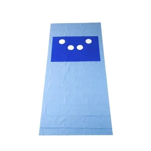 Medical Supplies Disposable Sterile Angiography Kit Drape with 4-Hole