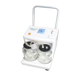 Medical Surgical Device Operating Room Dental Portable Vacuum Sputum Unit Electrical Phlegm Suction Machine With Double Bottle