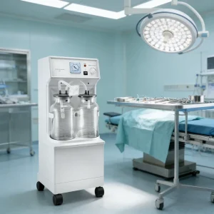 Medical Surgical Hospital Mobile with Handle Electric Suction Machine