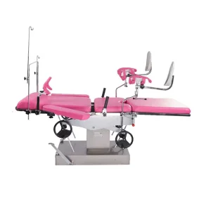 Medical Surgical Obstetric Delivery Table Hydraulic Operation Theatre Manual Gynecological Operating Bed 1 Set