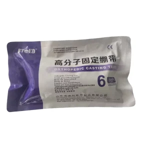 Medical Surgical Polymer Bandage Orthopedic Fiberglass Casting Tape Splint Medical Consumables for Hospital