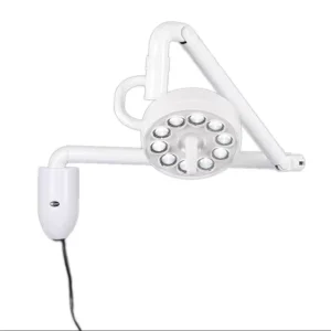 Medical Wall Mounted LED Surgical Exam Light Dental Shadowless Lamp Operating Light Arm Electric Manual Power Metal Plastic