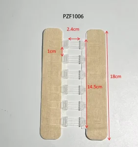 Medical Wound Closure Device Surgical Adhesive Zip Stitch Zipper Far Infrared Disinfecting CE Certified Class I PZF1006