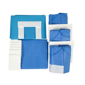 Medical supplies Product CE ISO Approved Disposable Neuro Craniotomy Surgery Drape pack With Pouch other medical consumables