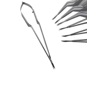 Microsurgical Neurosurgery Instruments 18cm Kamiyama Manual Micro Scissors