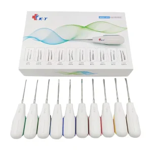 Minimally Invasive Dental Elevators Set Plastic Handle Oral Surgery Extraction Tools Machinery CE Certified Class II