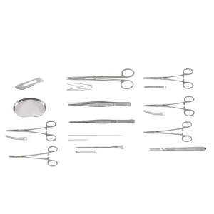 Minor Surgery Set Kit Stainless Steel Made Surgical Instruments for Hospital Operation Room